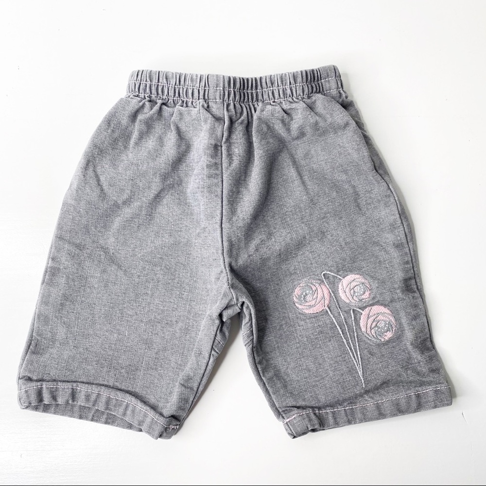 Jacadi | Embroidered Cotton Pants 6 Months